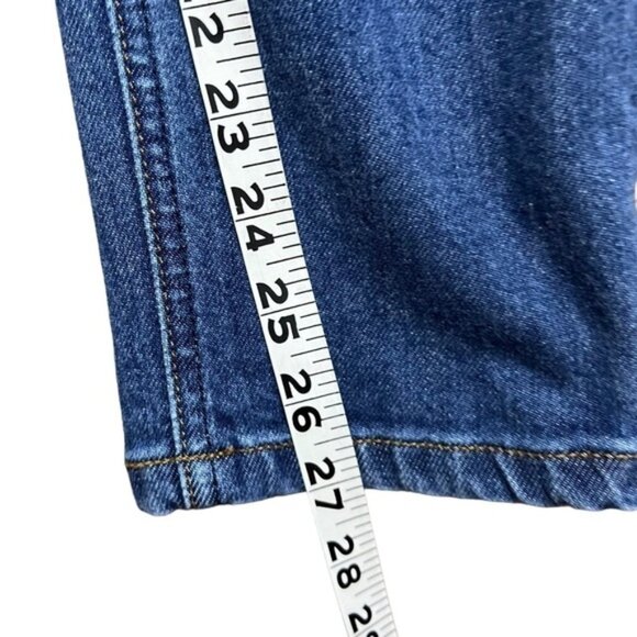 Reformation High Rise Skinny  Cropped Jeans Geneva Wash Women Size 27 - Picture 7 of 10